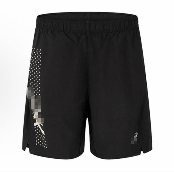 High version 2026 European and American men's summer sports quick-drying, breathable, simple casual crew neck T-shirt shorts set