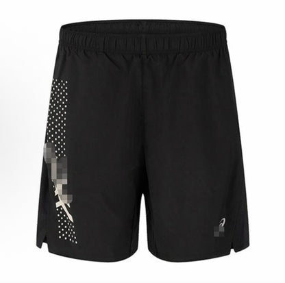 High version 2026 European and American men's summer sports quick-drying, breathable, simple casual crew neck T-shirt shorts set