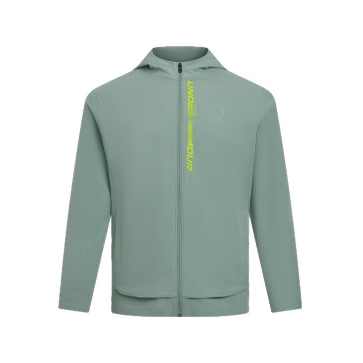 High version of Andema European and American cross-border spring and autumn new long-sleeved casual sports hooded versatile running jacket for men