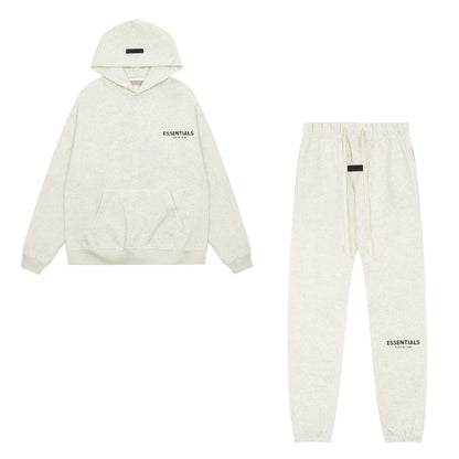 American flocked heavy hooded sweatshirt men's plush couple style winter trendy brand loose hoodie jacket for men and women