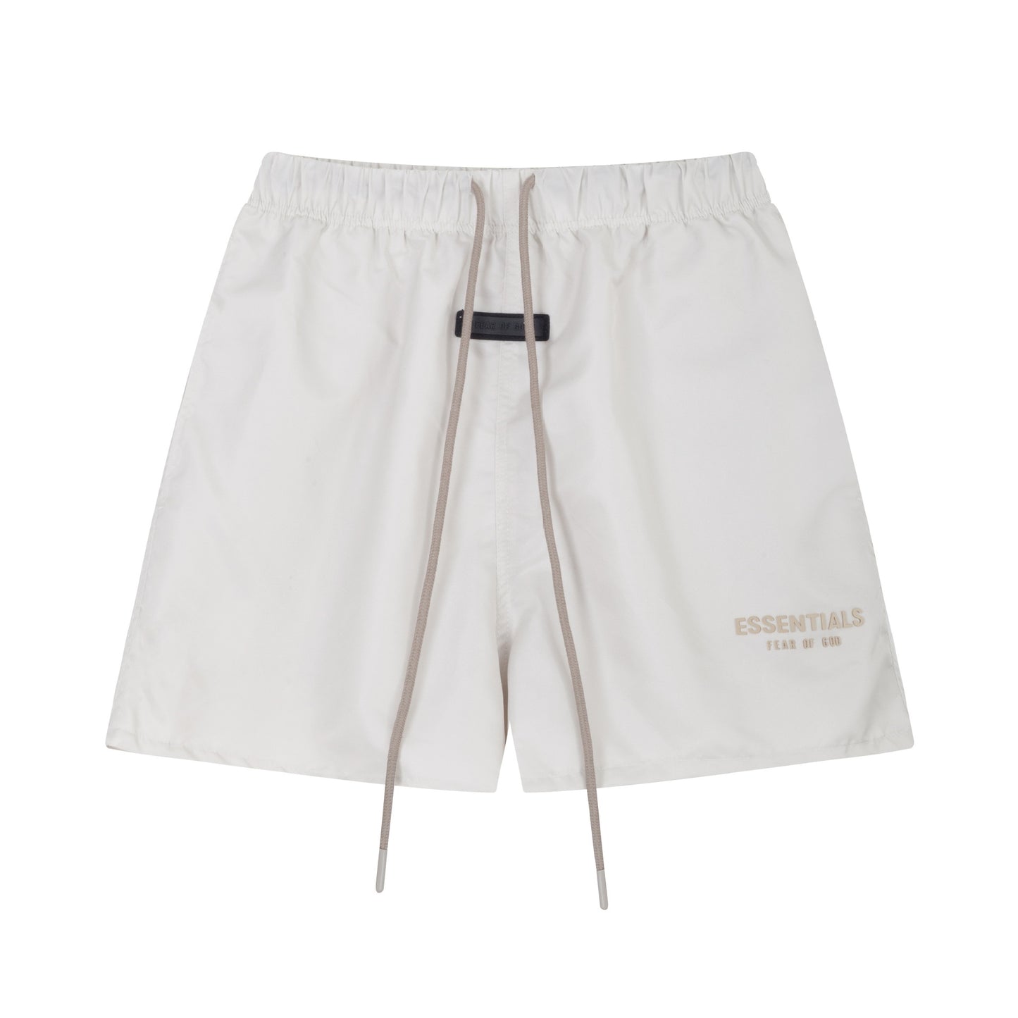 European and American trendy brand 25SS silicone letter logo casual shorts summer loose cropped pants for men and women