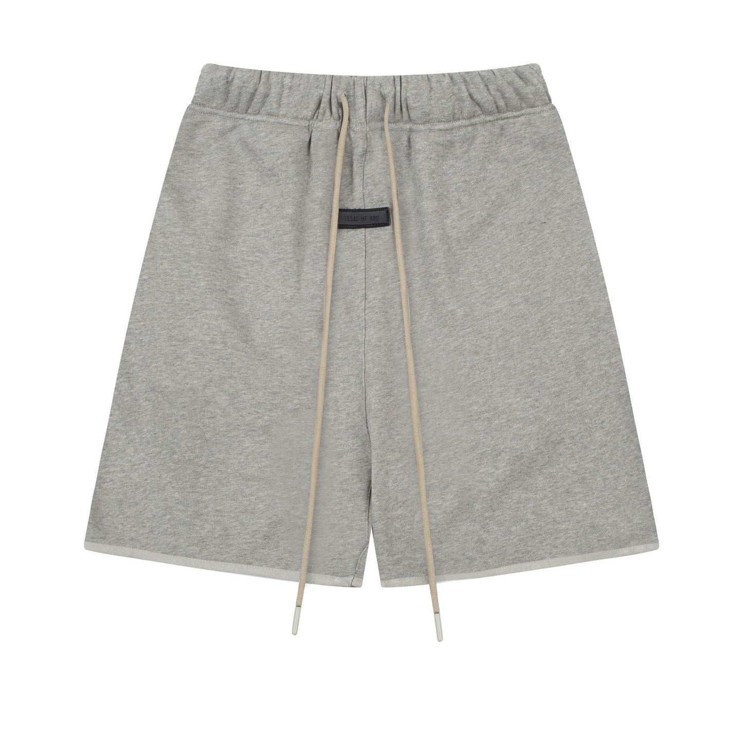 European and American trendy brand 25SS silicone letter logo casual shorts summer loose cropped pants for men and women