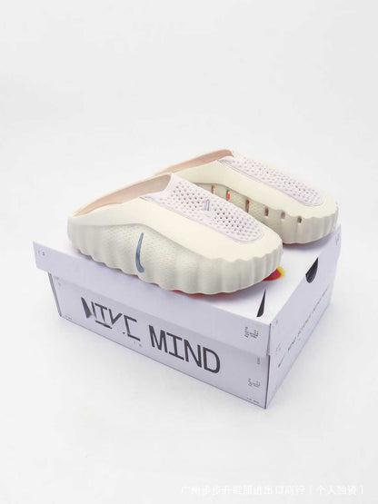 2026 Cross-border New Mind 001 Unisex Comfortable Soft Closed-Toe Slippers with a Tech Style