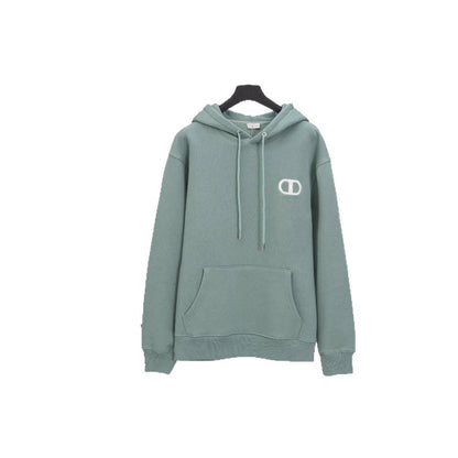 High version DO home autumn new cotton terry badge embroidered hooded sweatshirt casual loose fit hoody for men and women