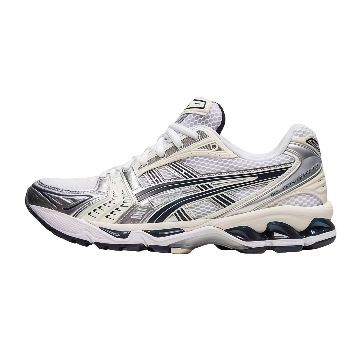 Cross-border Kayano14 running shoes, men's cushioning and wear-resistant sneakers, outdoor versatile, mesh breathable, casual shoes, women's shoes