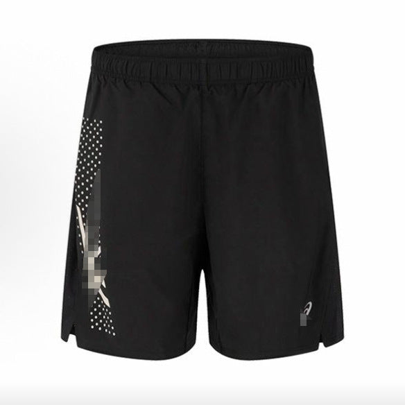 High version spring and summer new European and American cross-border sports leisure fashion quick-drying breathable lace-up running shorts men's