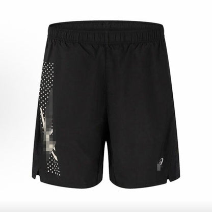 High version spring and summer new European and American cross-border sports leisure fashion quick-drying breathable lace-up running shorts men's