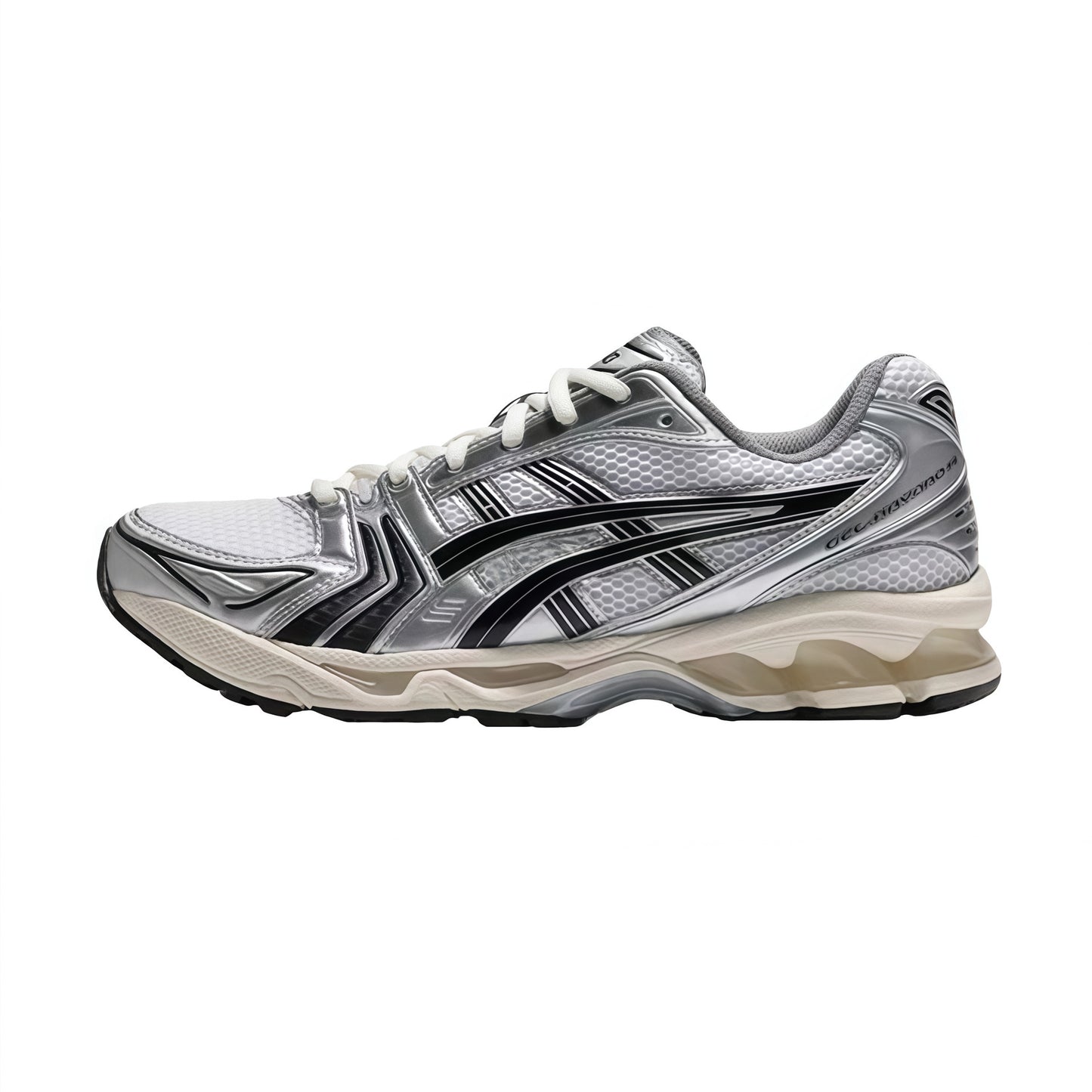 Cross-border Kayano14 running shoes, men's cushioning and wear-resistant sneakers, outdoor versatile, mesh breathable, casual shoes, women's shoes