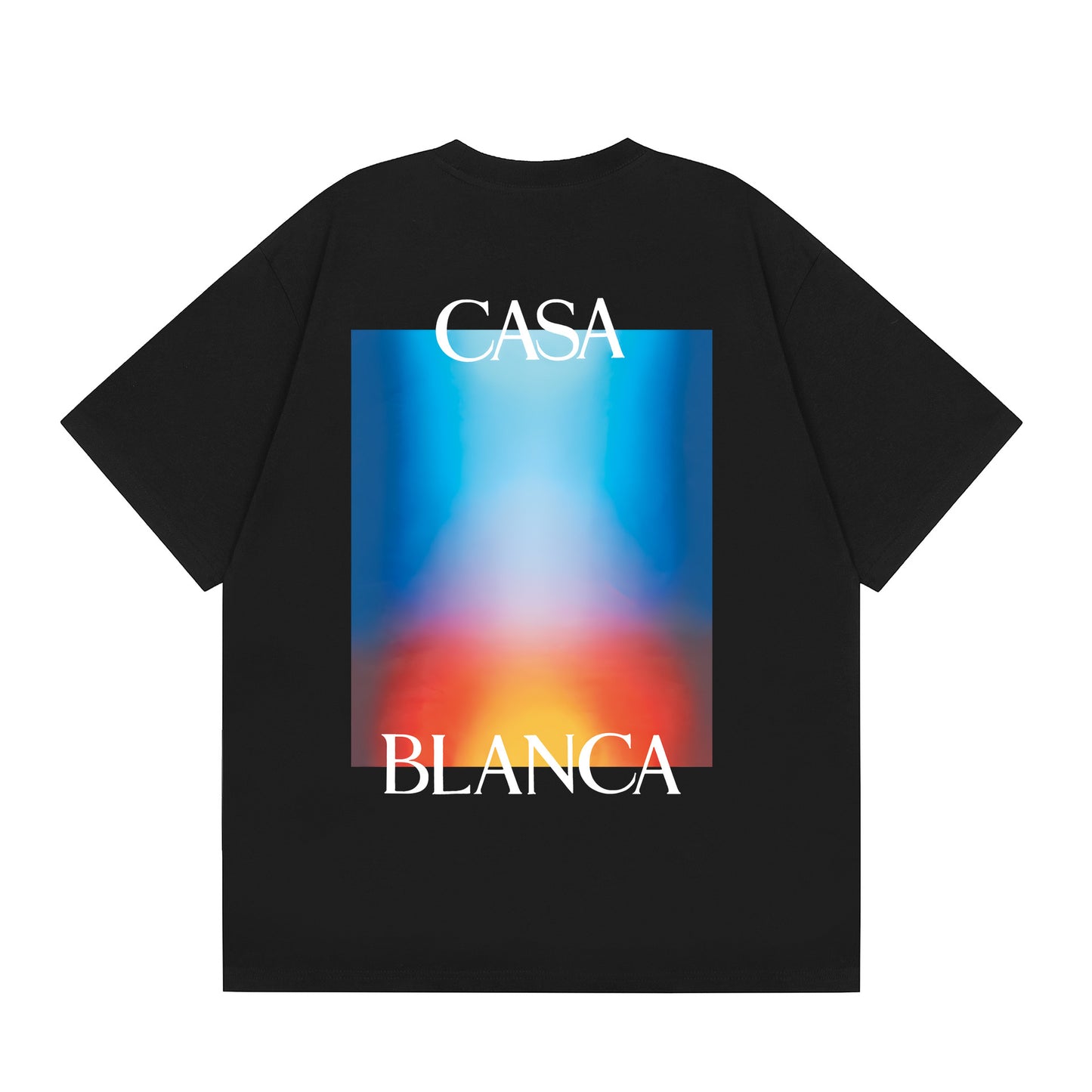 Casa American fashion brand online auction short sleeve men's couple ins summer super hot T-shirt women's top short sleeve loose European version