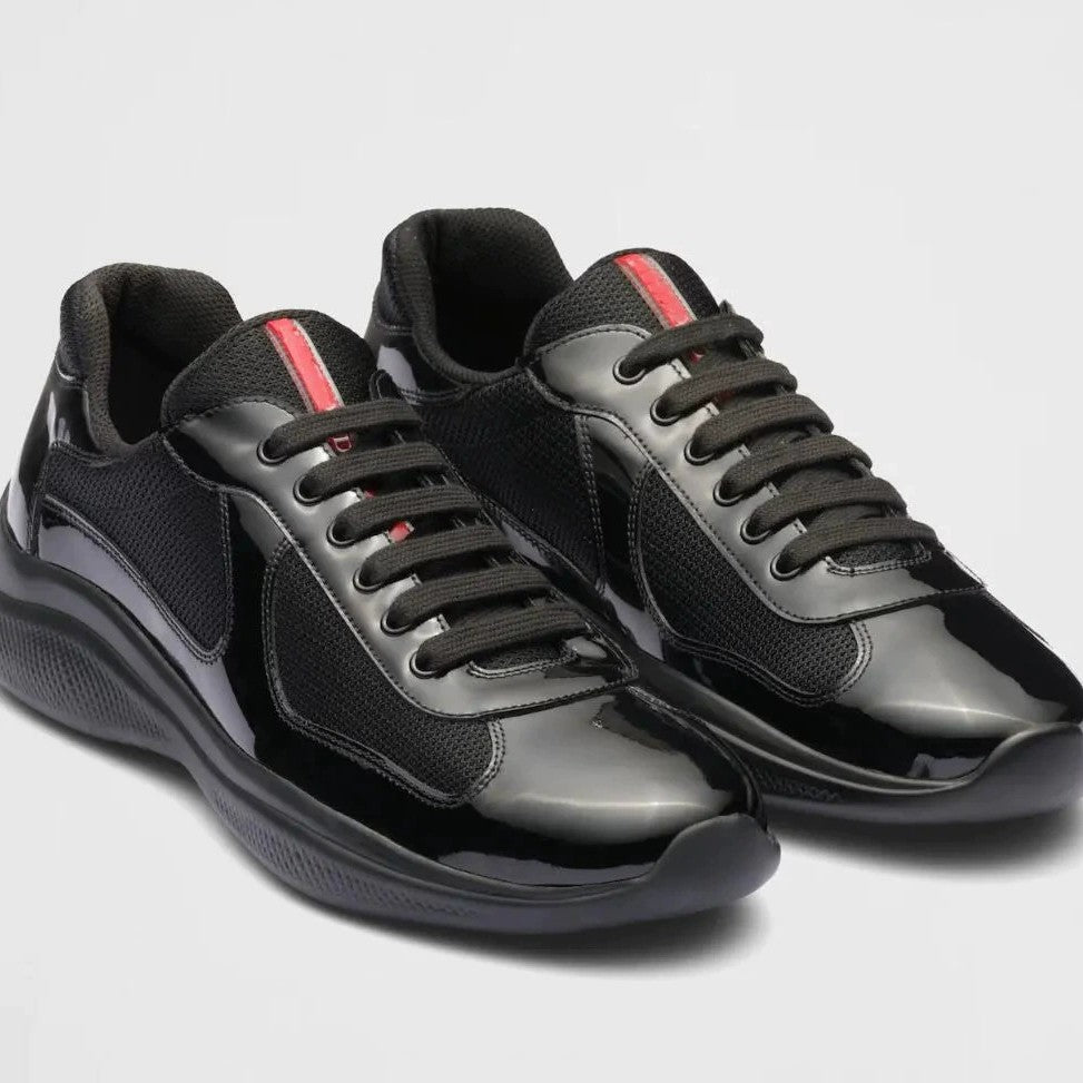 Spot new color-blocked mesh heightened athleisure men's and women's shoes leather big brand classic versatile breathable trend men (Copie)