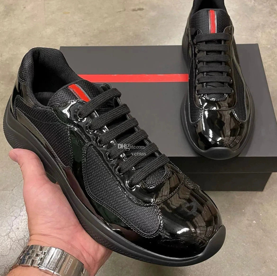 Spot new color-blocked mesh heightened athleisure men's and women's shoes leather big brand classic versatile breathable trend men (Copie)