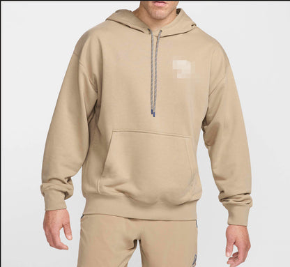 2025 new cross-border hot-selling hooded flocked trendy brand letter printed drawstring sweatshirt