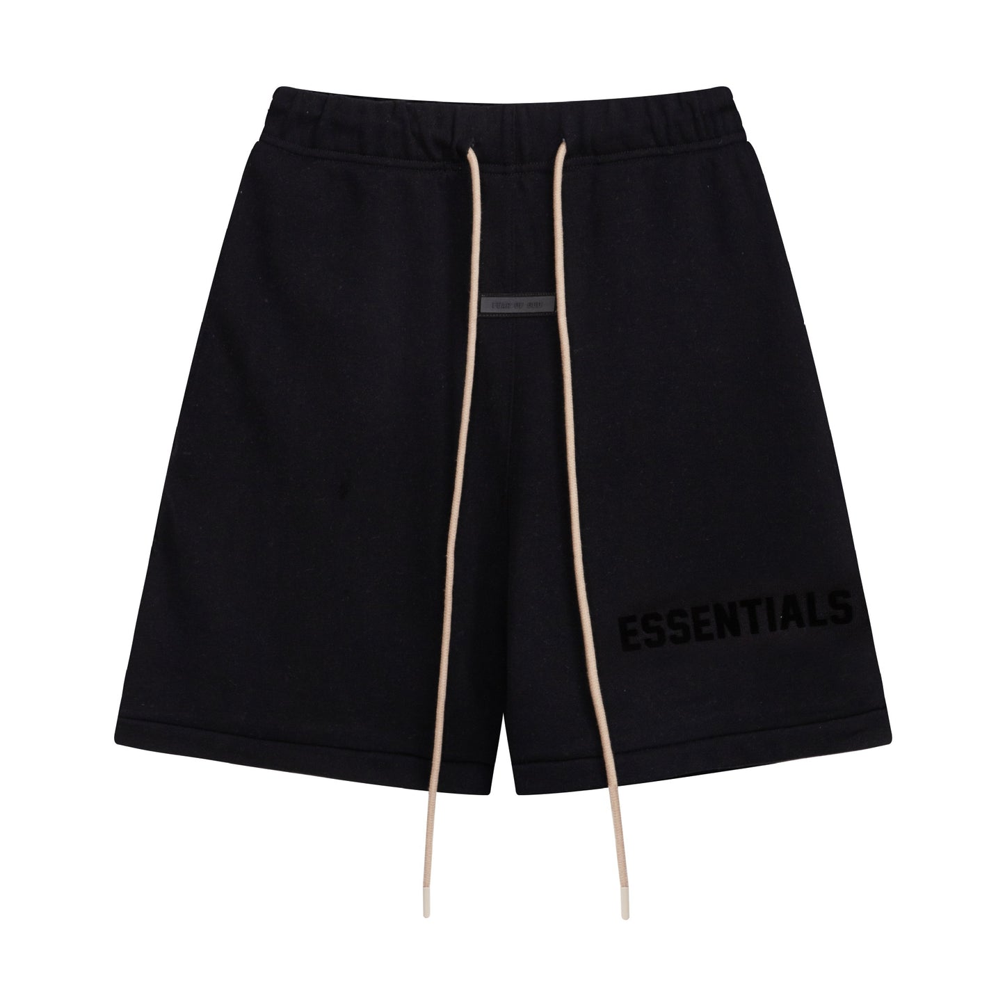 European and American trendy brand 25SS silicone letter logo casual shorts summer loose cropped pants for men and women