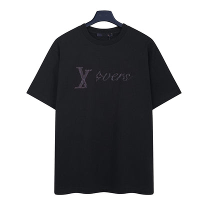 Correct version high quality 26 new donkey home short sleeve classic LOGO print short sleeve T-shirt for men and women