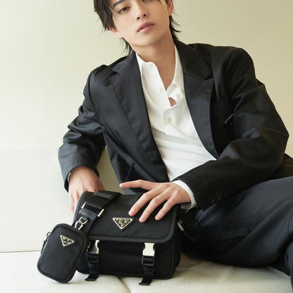 2025 Spring New Men's Bag Oxford Cloth Shoulder Bag Unisex Same Postman Bun Mother Bag Men's Crossbody Bag