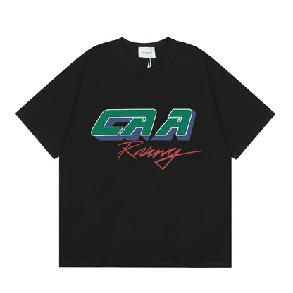 Casa American fashion brand online auction short sleeve men's couple ins summer super hot T-shirt women's top short sleeve loose European version