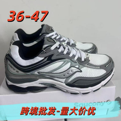 Saucony Fun Running Shoes ENDORPHIN PRO Coffee 4 Unisex Running Shoes Carbon Plate Shoes Outdoor Training Sports Shoes