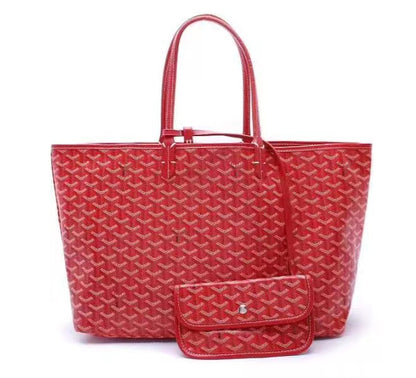 Foreign trade shopping bags, tote bags, dogtooth bags, large size medium commuter tote shoulder bags, large capacity travel changing bags