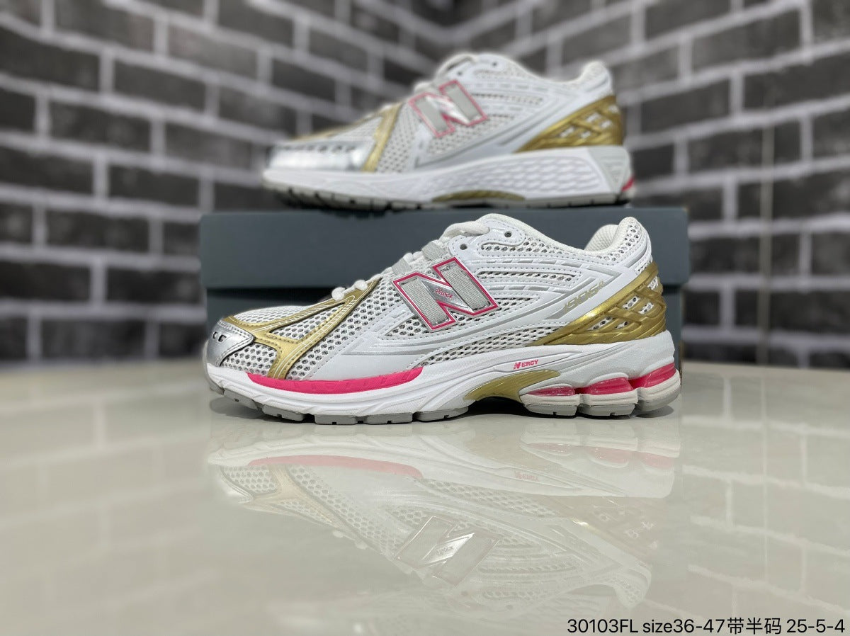 New 1906 men's shoes and women's shoes casual dad shoes fashion sneakers thick soles are heightened, anti-slip and wear-resistant, versatile and breathable