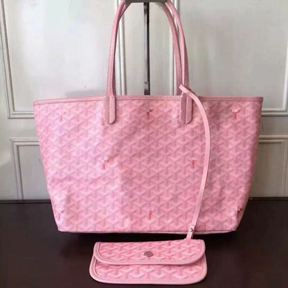 Foreign trade shopping bags, tote bags, dogtooth bags, large size medium commuter tote shoulder bags, large capacity travel changing bags