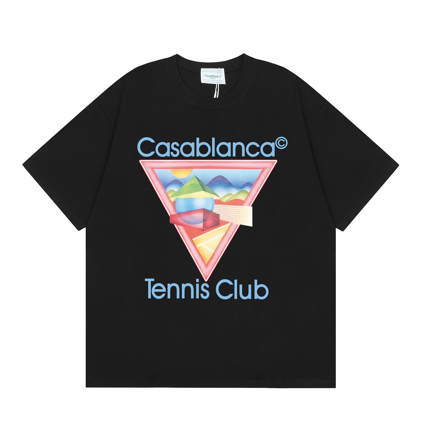 Casa American fashion brand online auction short sleeve men's couple ins summer super hot T-shirt women's top short sleeve loose European version