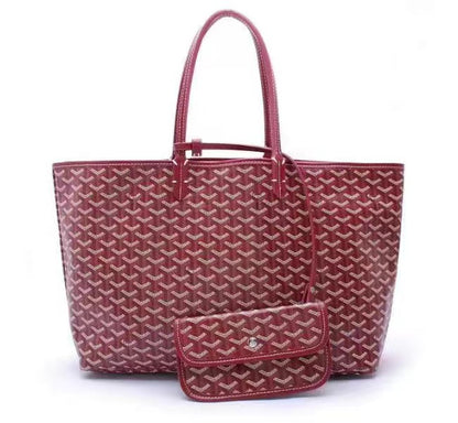 Foreign trade shopping bags, tote bags, dogtooth bags, large size medium commuter tote shoulder bags, large capacity travel changing bags