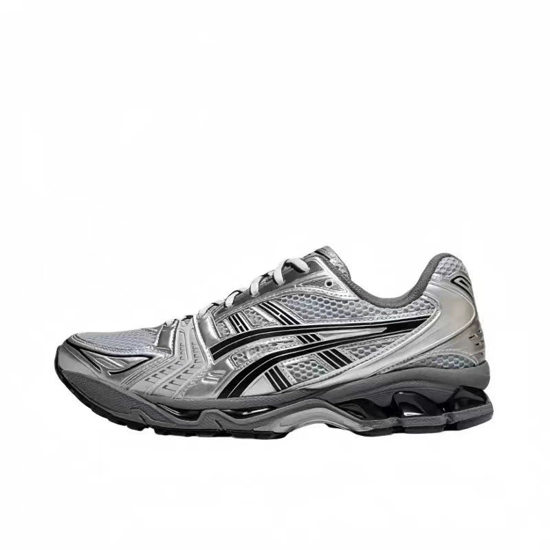 Cross-border Kayano14 running shoes, men's cushioning and wear-resistant sneakers, outdoor versatile, mesh breathable, casual shoes, women's shoes