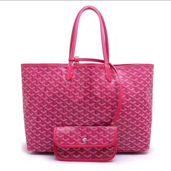 Foreign trade shopping bags, tote bags, dogtooth bags, large size medium commuter tote shoulder bags, large capacity travel changing bags