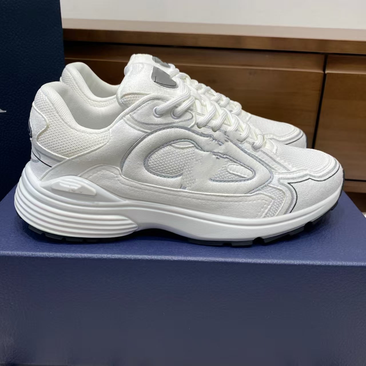 Dad shoes for women, C thick-soled height-increasing D, breathable color-block casual sneakers, versatile trendy shoes, wholesale low-top casual sneakers