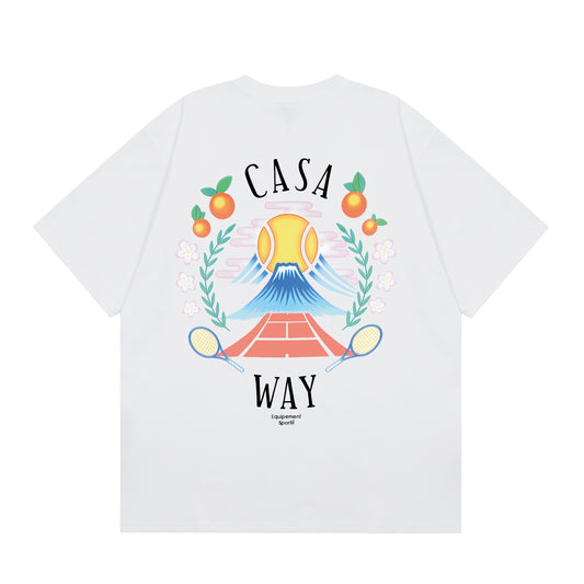Casablanca Mt Fuji Tennis White