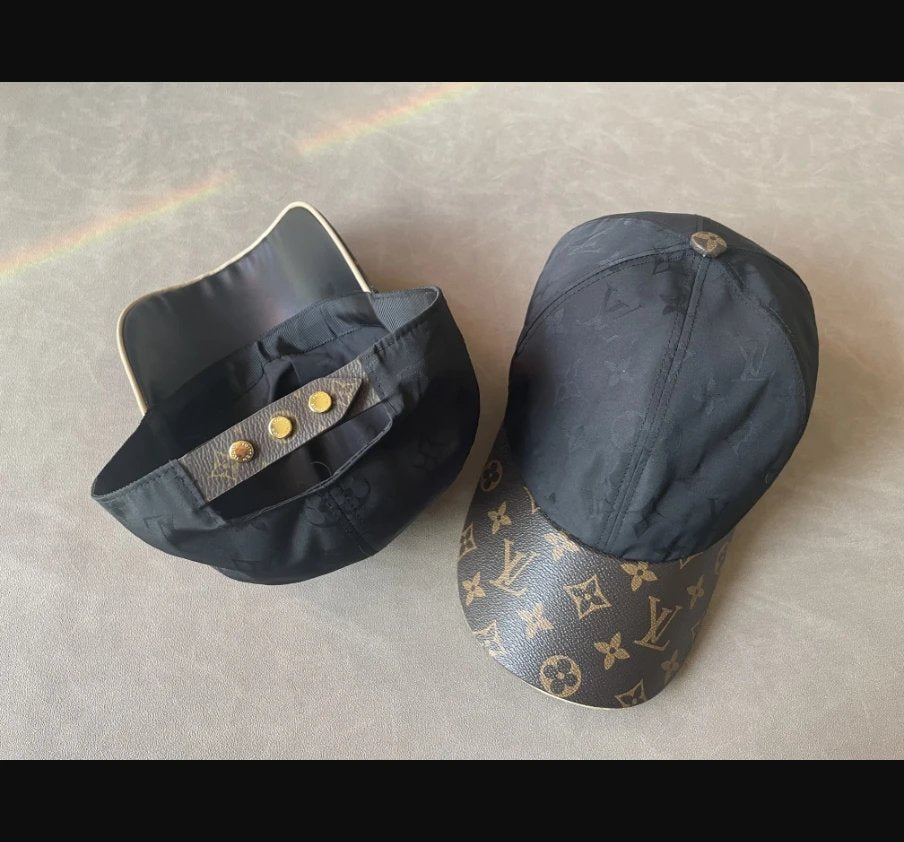 Baseball cap old pattern full print hardtop retro Gucci baseball cap women's peaked cap men's peaked cap women's flat edge baseball cap big brand peaked hat trendy brand men's baseball cap breathable hip hop hat men's hat trendy brand adjustment