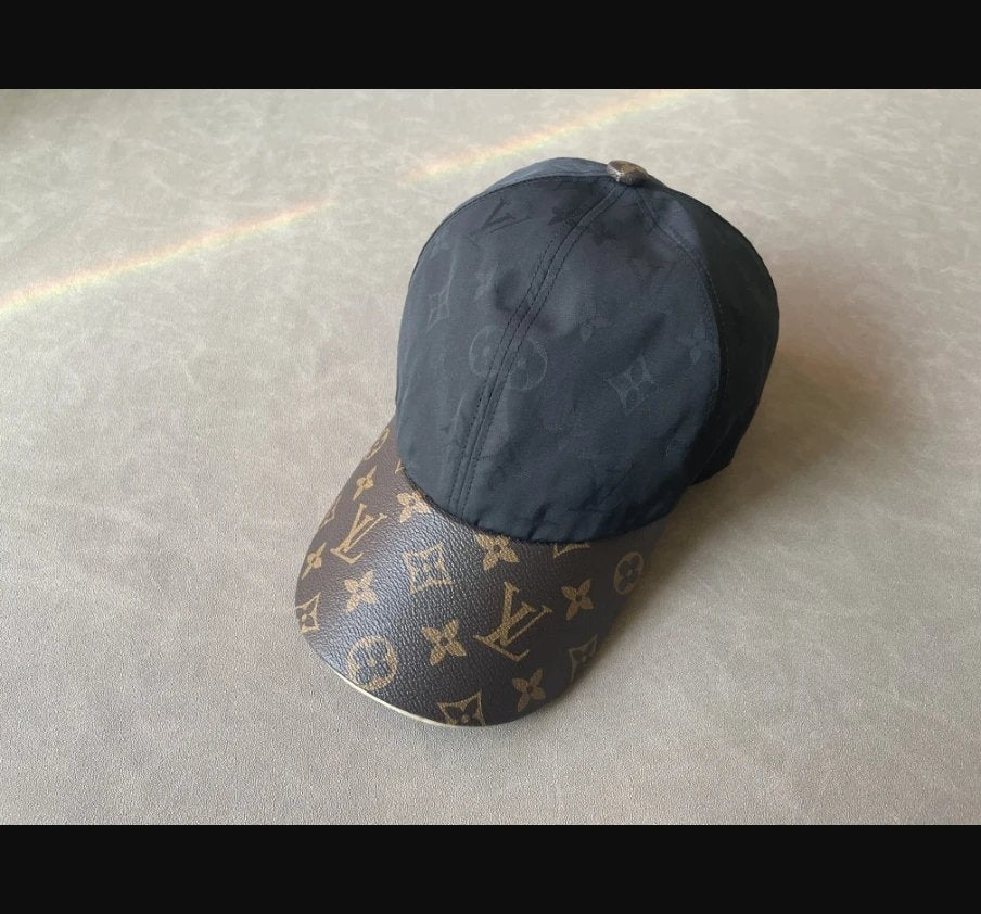 Baseball cap old pattern full print hardtop retro Gucci baseball cap women's peaked cap men's peaked cap women's flat edge baseball cap big brand peaked hat trendy brand men's baseball cap breathable hip hop hat men's hat trendy brand adjustment