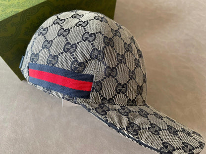 G family double G series GG pattern pattern print exquisite and beautiful cotton baseball cap