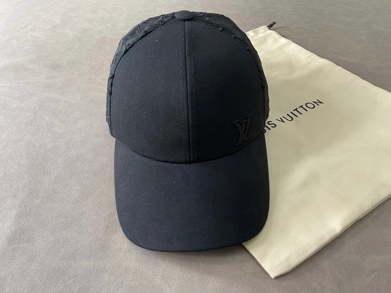 Classic logo cotton peaked cap trendy hip hop baseball cap men's
