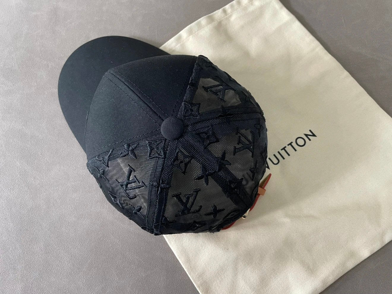 Classic logo cotton peaked cap trendy hip hop baseball cap men's