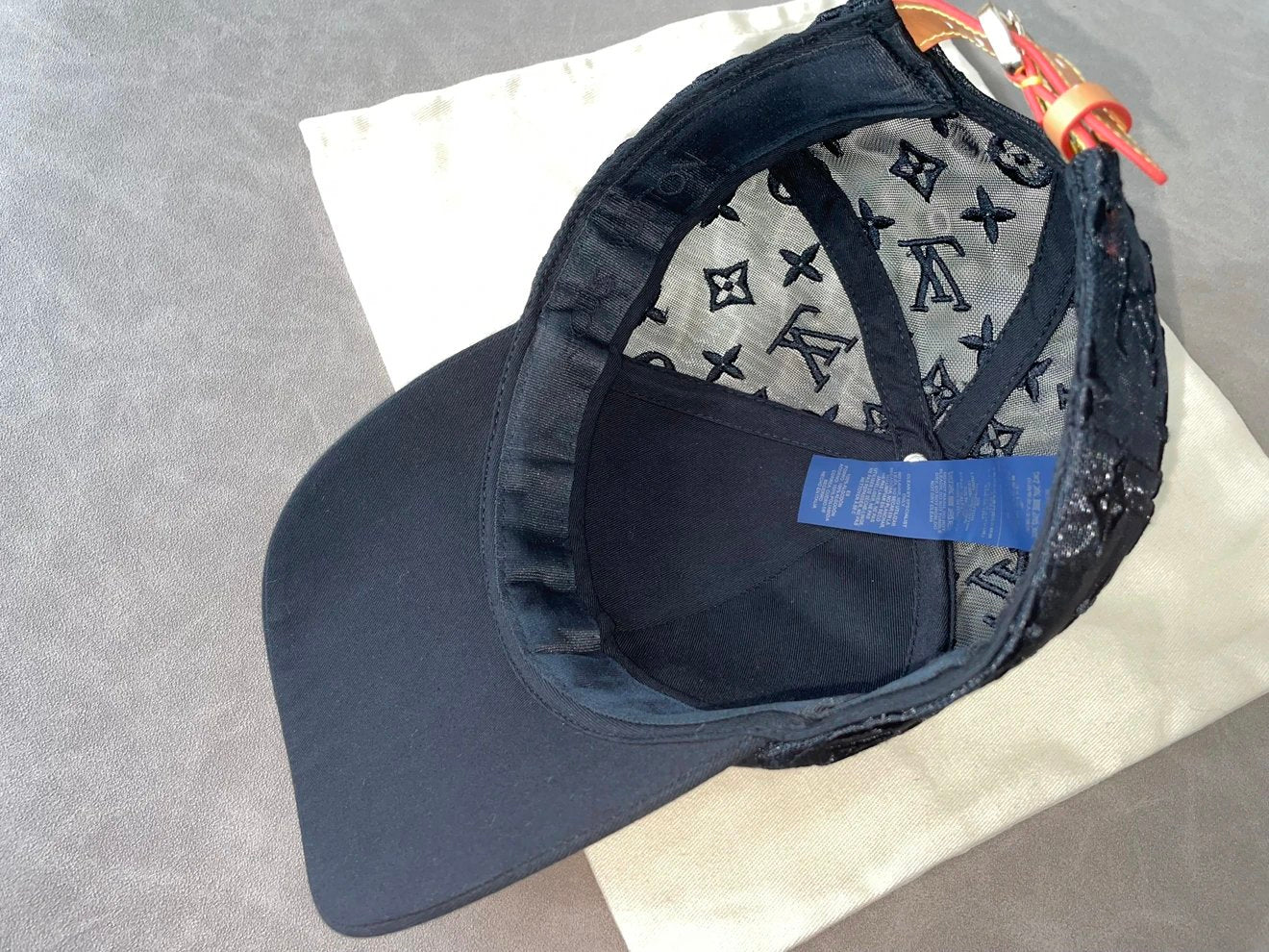 Classic logo cotton peaked cap trendy hip hop baseball cap men's