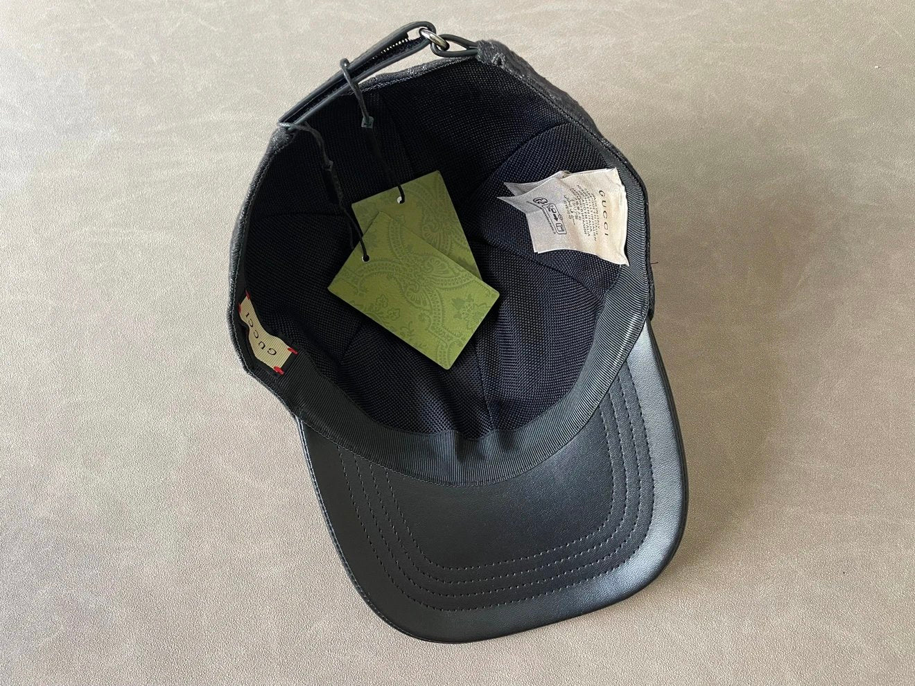 G Brand Original Design Polyester Fiber Cotton Sheepskin Viscose Fiber Baseball Cap Men's Black