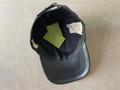 G Brand Original Design Polyester Fiber Cotton Sheepskin Viscose Fiber Baseball Cap Men's Black
