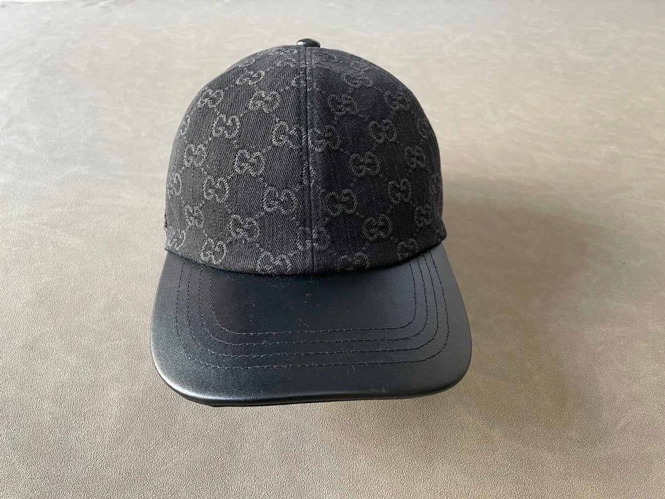 G Brand Original Design Polyester Fiber Cotton Sheepskin Viscose Fiber Baseball Cap Men's Black