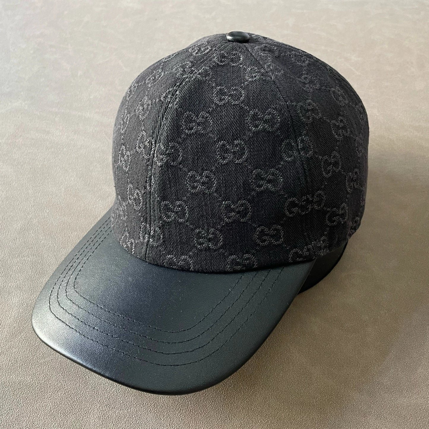 G Brand Original Design Polyester Fiber Cotton Sheepskin Viscose Fiber Baseball Cap Men's Black
