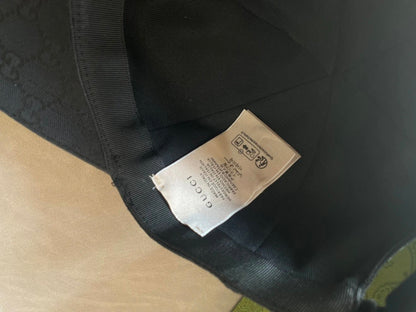 G brand double G print baseball cap men's black style