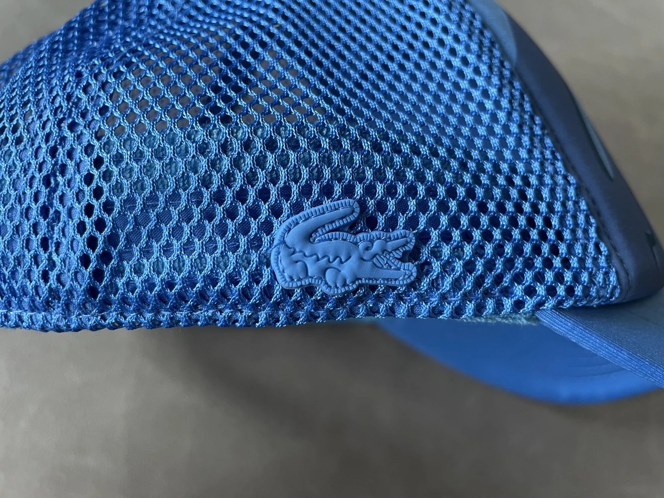 LACOSTE French Crocodile Logo Design Polyester Baseball Cap Unisex Couple Style