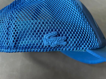 LACOSTE French Crocodile Logo Design Polyester Baseball Cap Unisex Couple Style
