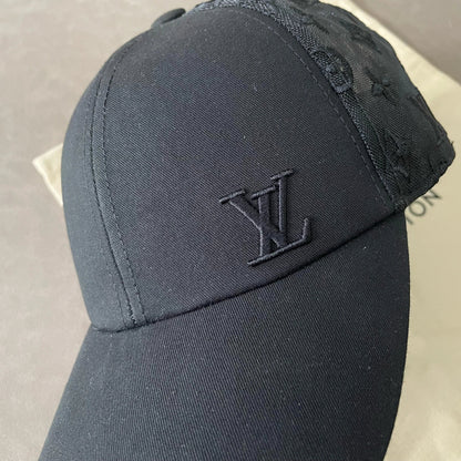 Classic logo cotton peaked cap trendy hip hop baseball cap men's