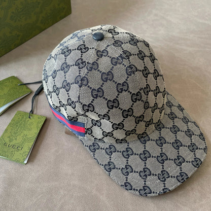 G family double G series GG pattern pattern print exquisite and beautiful cotton baseball cap