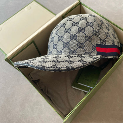 G family double G series GG pattern pattern print exquisite and beautiful cotton baseball cap