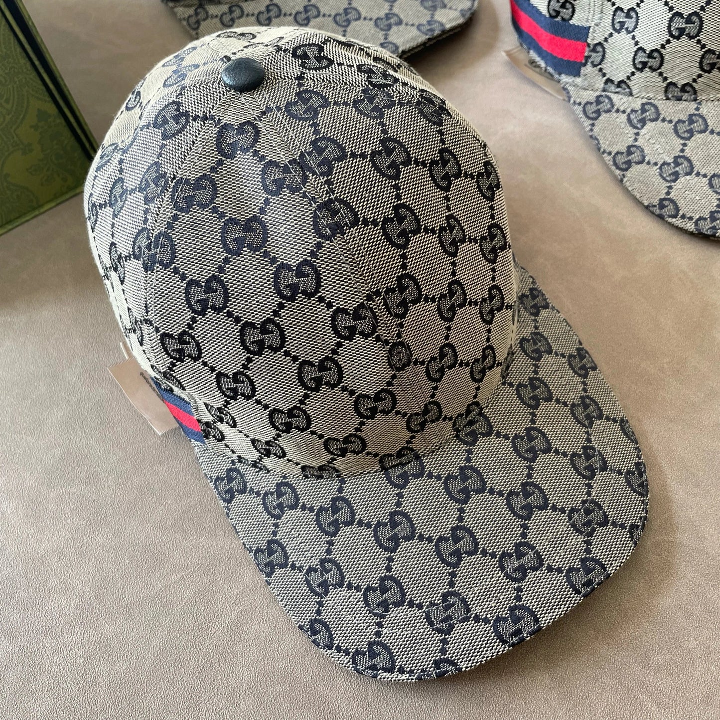 G family double G series GG pattern pattern print exquisite and beautiful cotton baseball cap