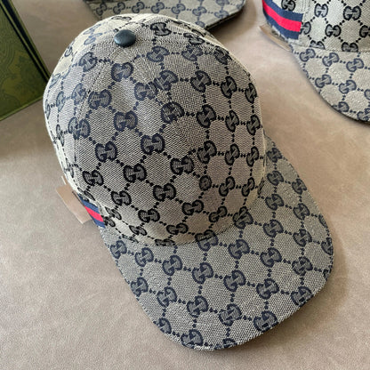 G family double G series GG pattern pattern print exquisite and beautiful cotton baseball cap